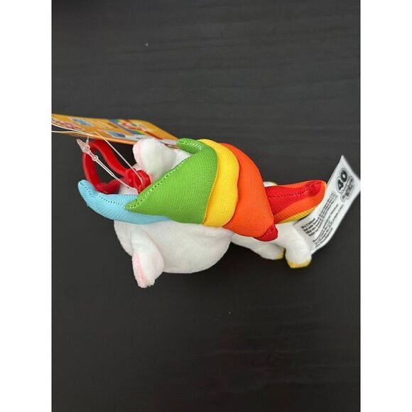 Rainbow Brite 40th Anniversary Starlite Plush 4" Clip Keychain - Picture 4 of 5